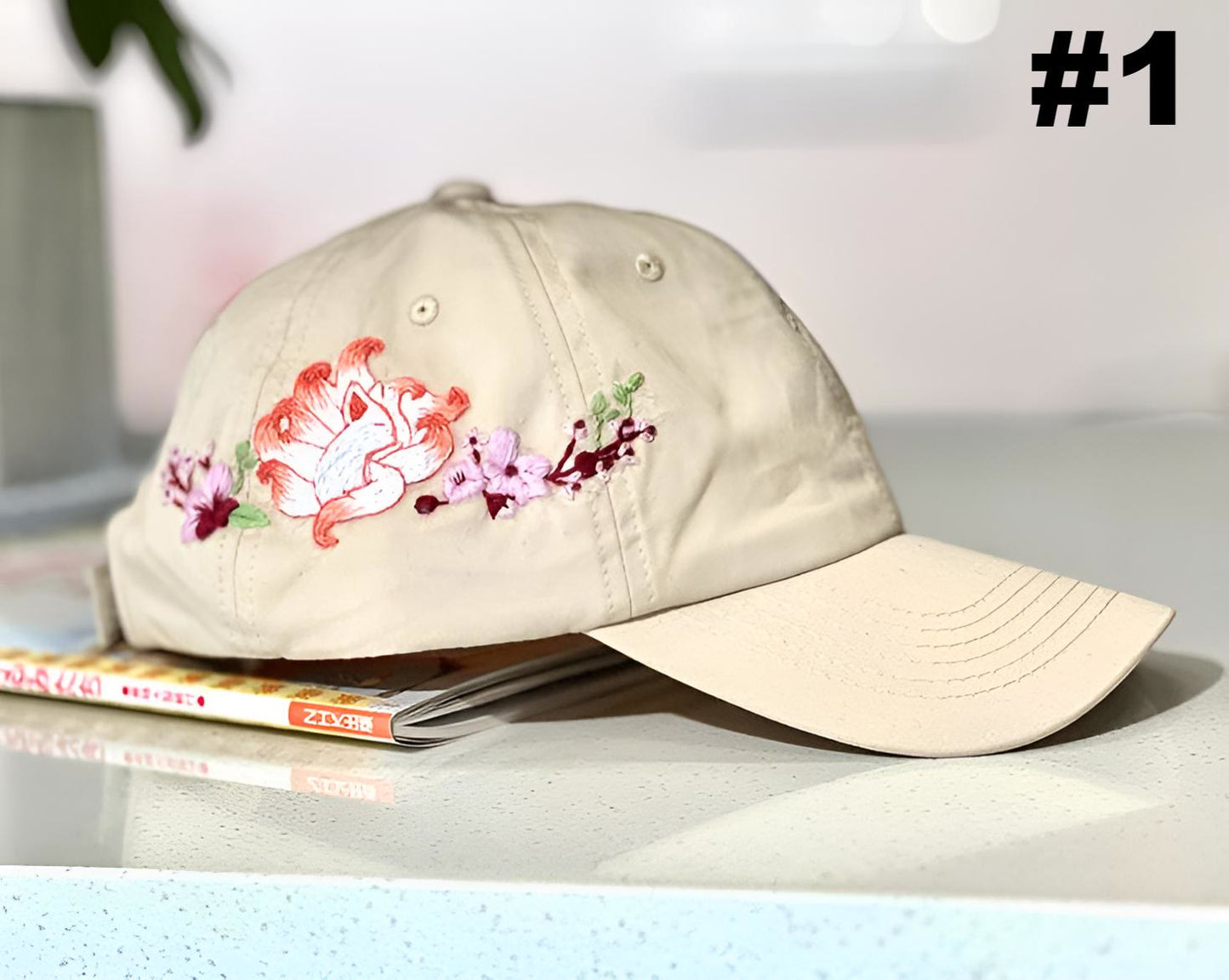 Embroidery Baseball Cap Kit | Handmake Fashion Accessories | Nice Personalized Gift