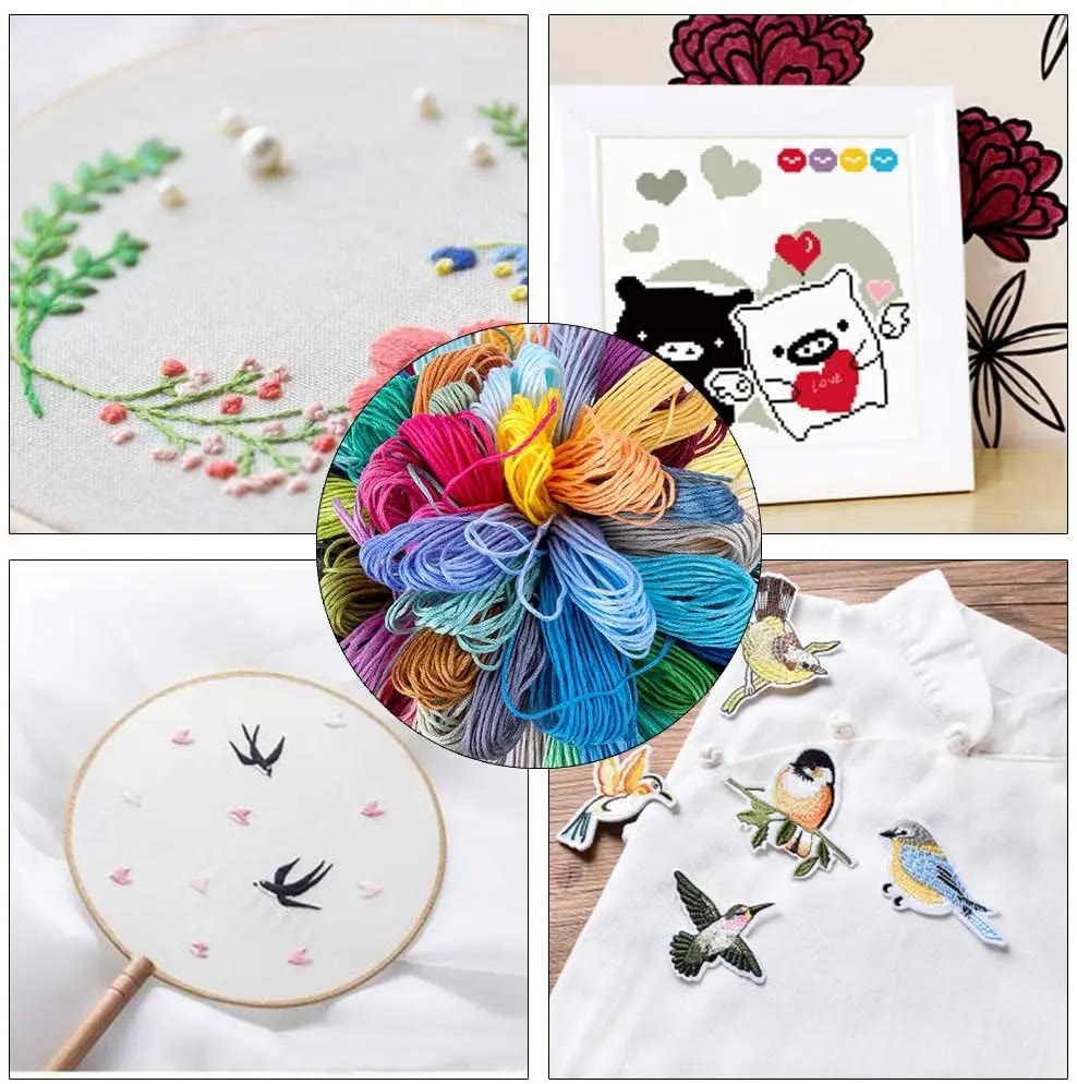 Embroidery Thread Sets - Multi-color Diy Thread | Hand Sewing Accessories