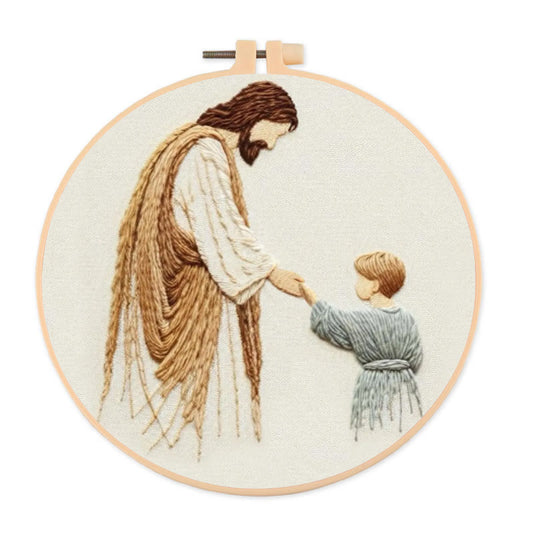 Rubbyoo Embroidery Kit - Baptism | Christian Needle Craft