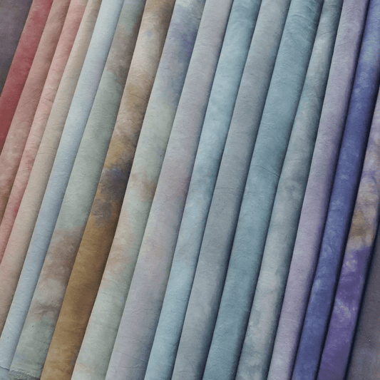 Cotton Embroidery Cloth - Unique Hand Dyed Fabric | Embroidery Fabric Gifts For Diy Lovers | Needle Sewing Craft Supplies