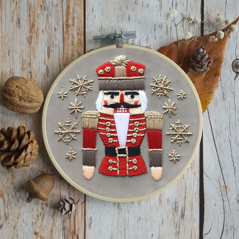 Rubbyoo Embroidery Kit - Nutcracker