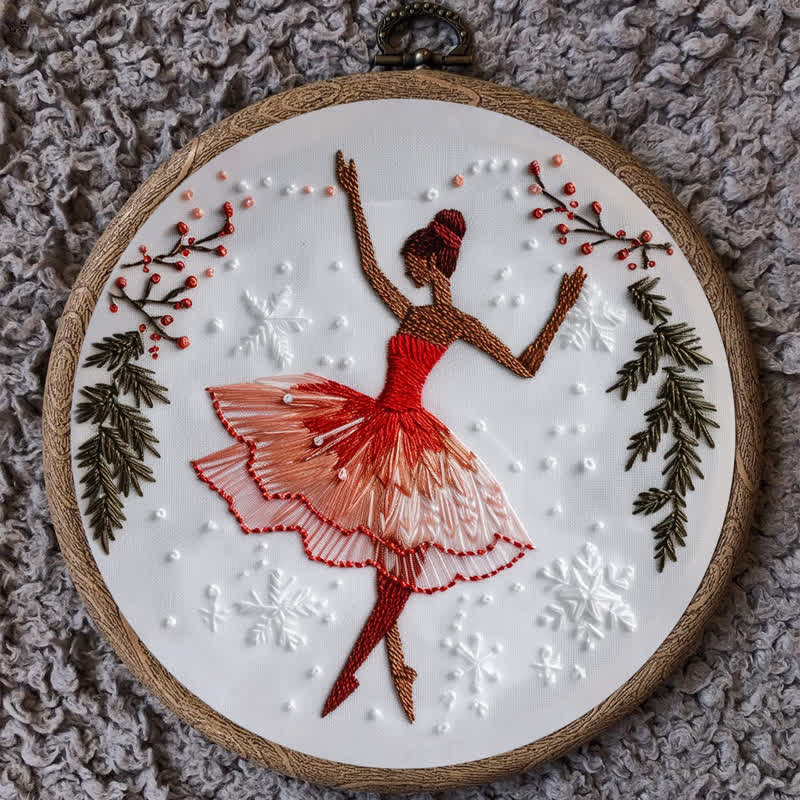 Rubbyoo Embroidery Kit - Nutcracker Sweets Christmas Ballet