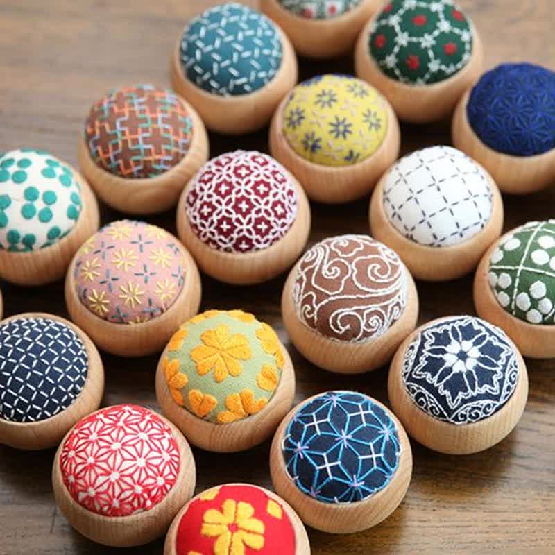 Embroidery Pin Cushion Kit