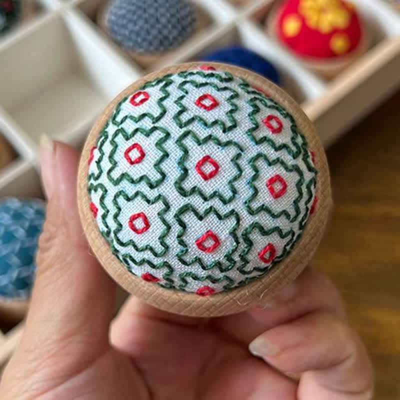 Embroidery Pin Cushion Kit