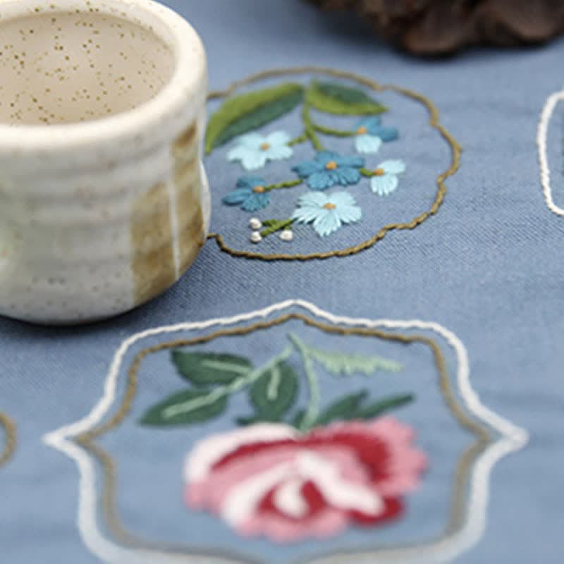 Cotton Linen Fabric Cloth | DIY Cloth Art Manual Cloth | hand Embroidery Cloth
