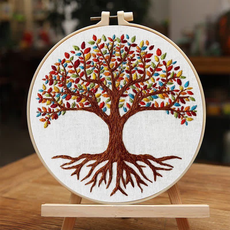 Rubbyoo Embroidery Kit - Tree Of Life