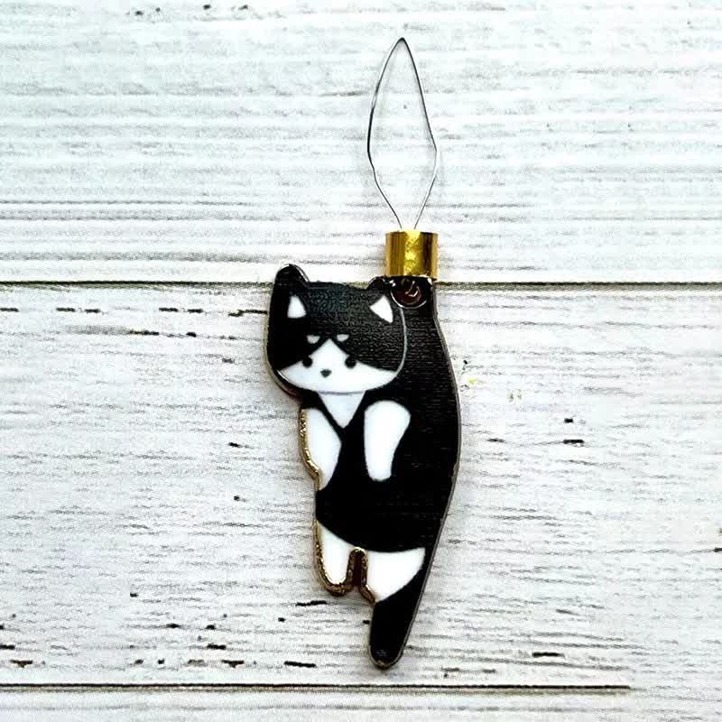 Cat Needle Threader Mini Cute Magnetic Needle Minder Sewing Threading Guide Tool