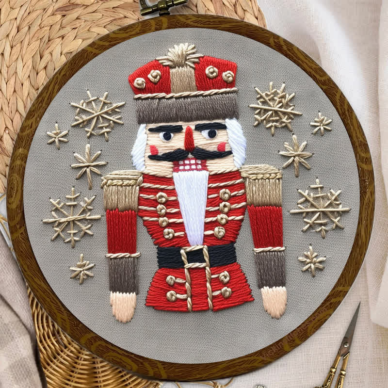 Rubbyoo Embroidery Kit - Nutcracker