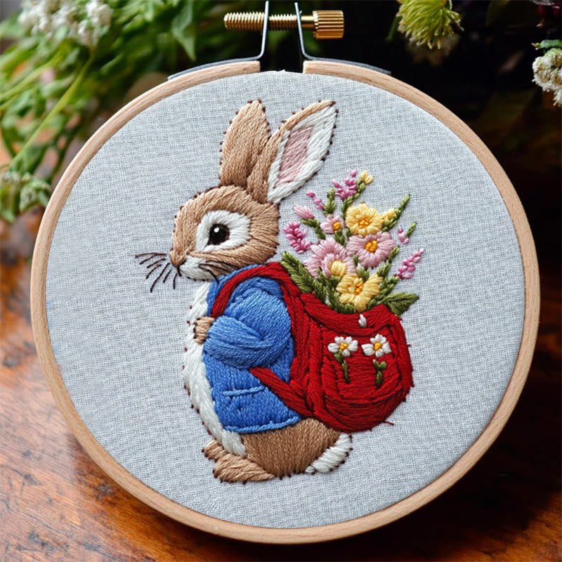 Rubbyoo Embroidery Kit - Peter Rabbit |  Needlework  Craft