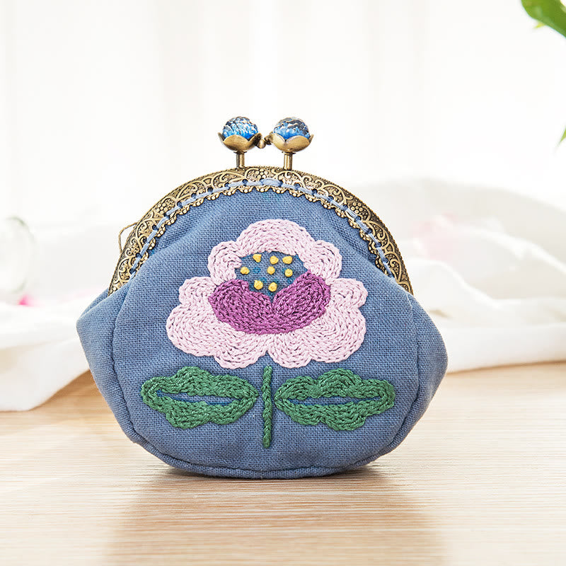 Metal Kiss Lock Bag Kit | Exquisite Coin Purse  | Diy  Mother's Day Gifts