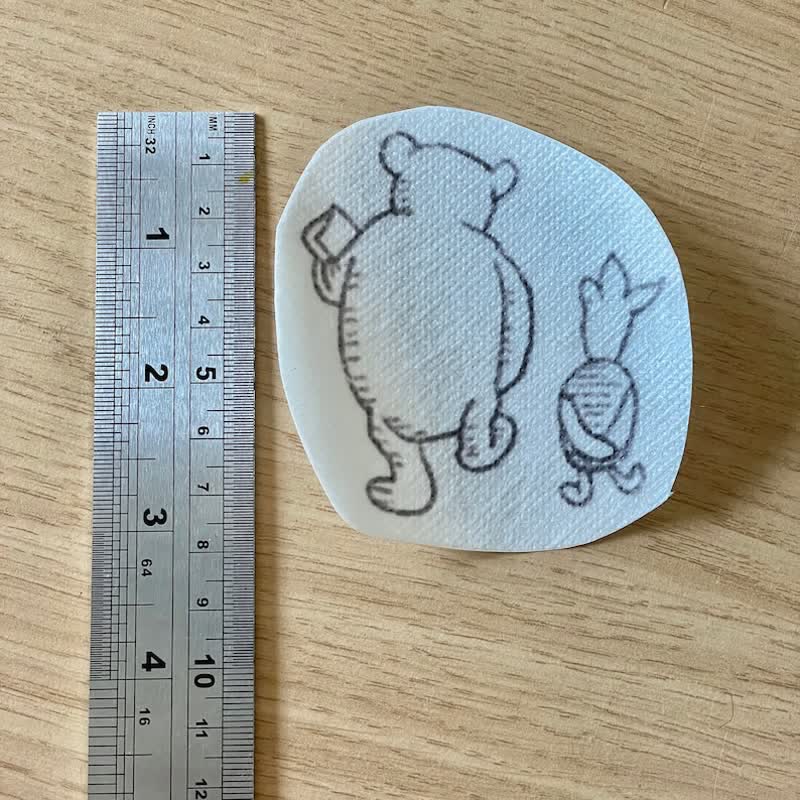 Pooh bear Pack Stick and Stitch Embroidery Patterns