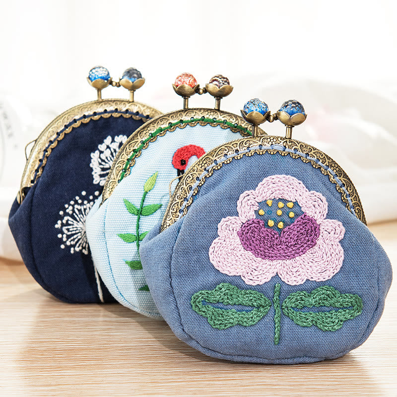 Metal Kiss Lock Bag Kit | Exquisite Coin Purse  | Diy  Mother's Day Gifts