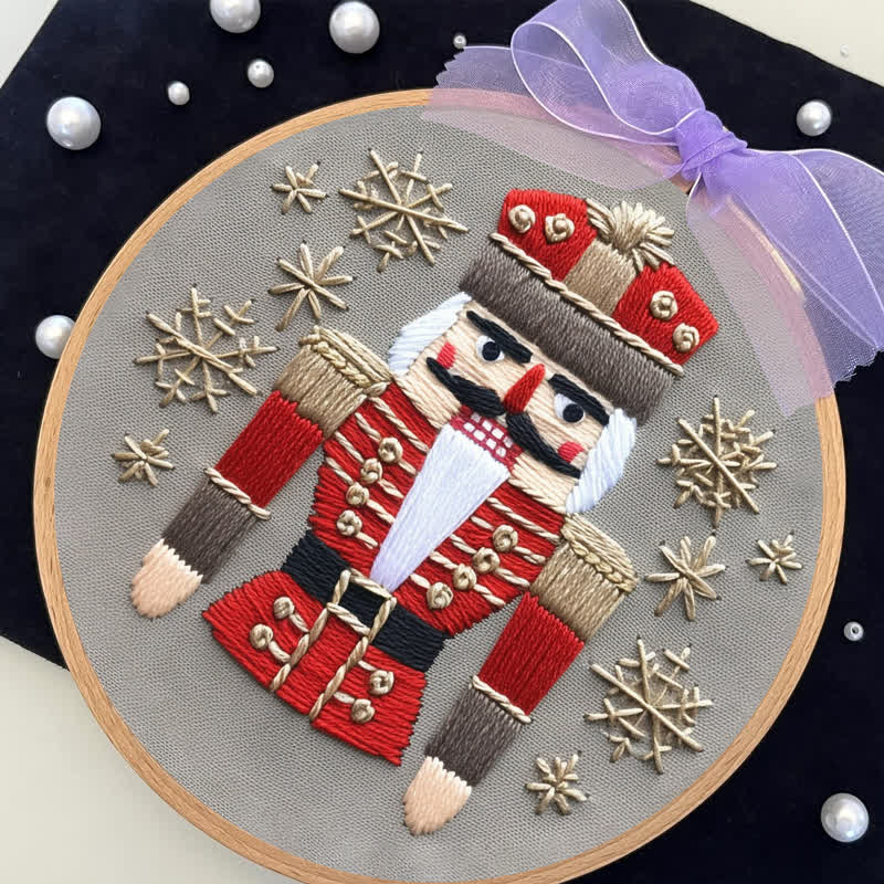 Rubbyoo Embroidery Kit - Nutcracker