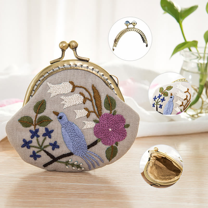 Metal Kiss Lock Bag Kit | Exquisite Coin Purse  | Diy  Mother's Day Gifts
