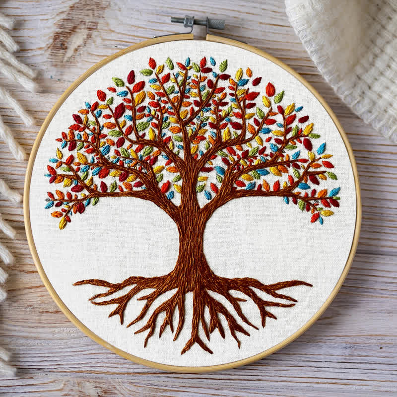 Rubbyoo Embroidery Kit - Tree Of Life