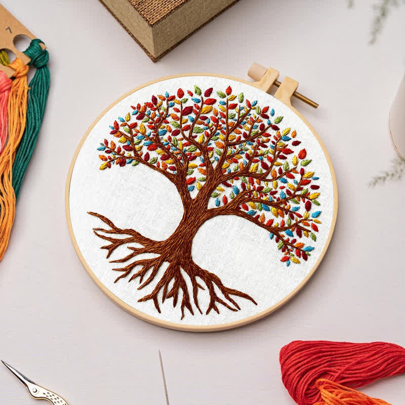 Rubbyoo Embroidery Kit - Tree Of Life