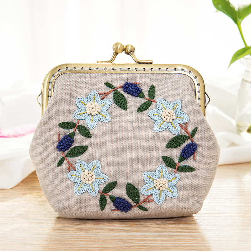 Metal Kiss Lock Bag Kit | Exquisite Coin Purse  | Diy  Mother's Day Gifts