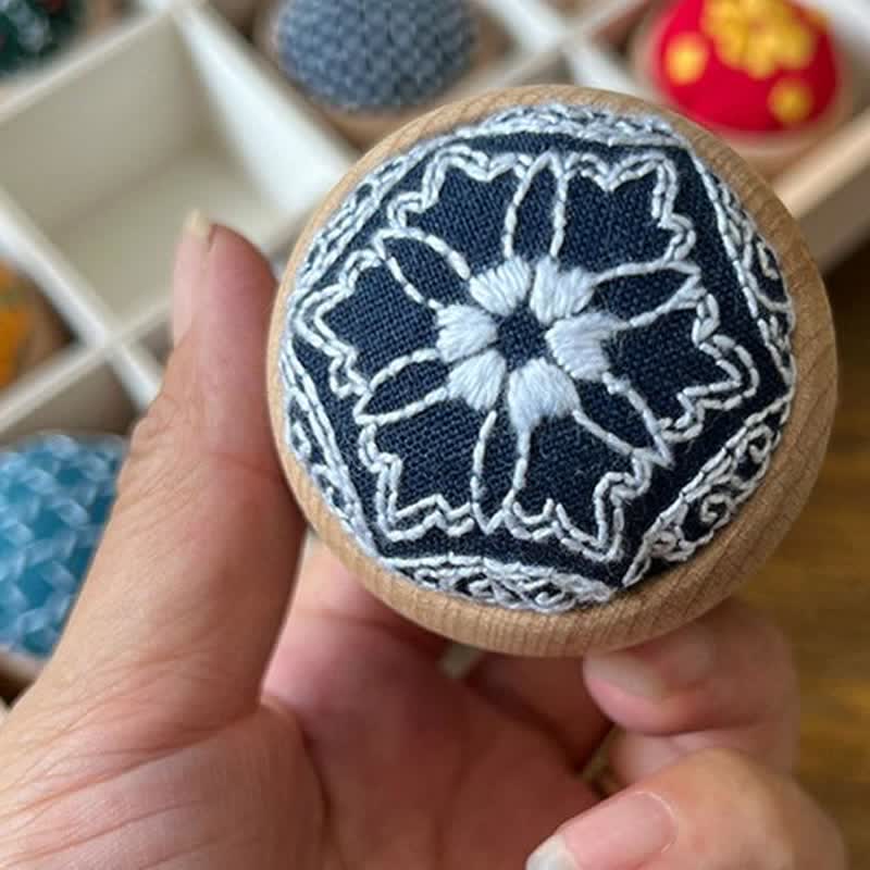 Embroidery Pin Cushion Kit