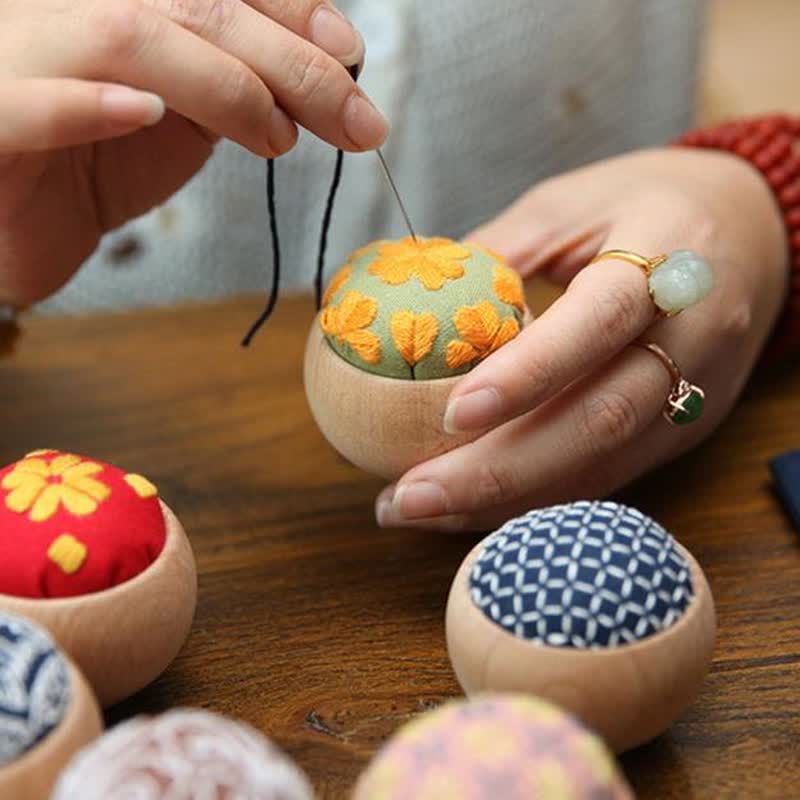 Embroidery Pin Cushion Kit