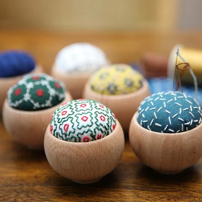 Embroidery Pin Cushion Kit