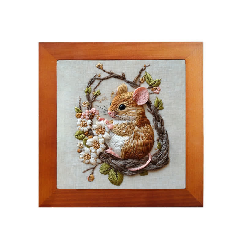Wooden Embroidery Frame | Art Display Photo Frame