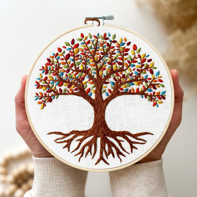 Rubbyoo Embroidery Kit - Tree Of Life