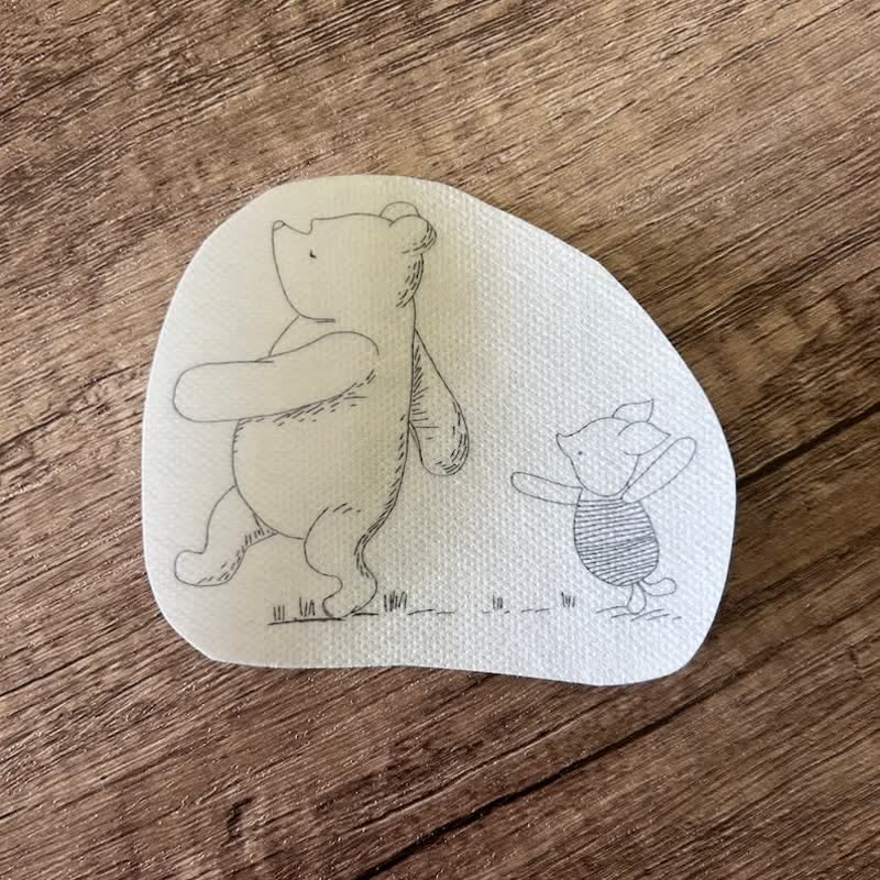 Pooh bear Pack Stick and Stitch Embroidery Patterns